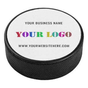 Custom Logo Promotional Business Personalised  Hockey Puck