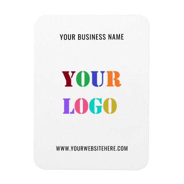 Custom Logo Promotional Business Personalised Magnet (Vertical)