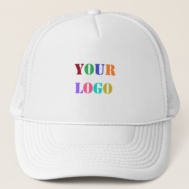 Custom Logo Promotional Business Trucker Hat (Front)