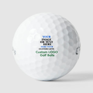 Custom Logo Promotional Golf Balls - Business Gift