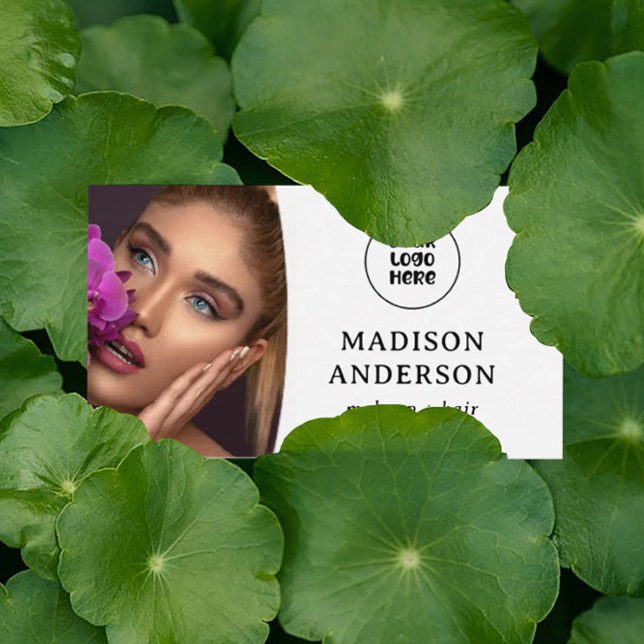 Custom Logo, QR Code Professional Makeup Ariist Business Card (Creator Uploaded)