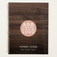 Custom Logo Real Estate Agent Wood Look 2026