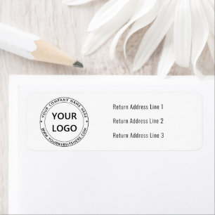 Custom Logo Return Address Business Personalised -