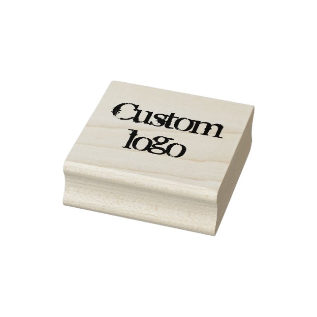Custom logo rubber stamp, brand your business, rubber stamp (Stamp)