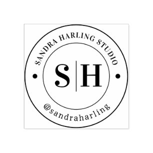 Custom Logo Rubber Stamp For Business