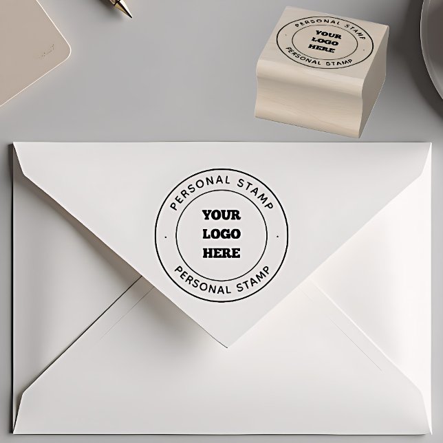 Custom Logo Rubber Stamp Personalized Branding (Creator Uploaded)