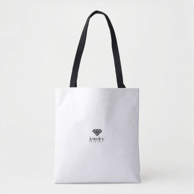 Custom Logo Shopping Bag (Front)