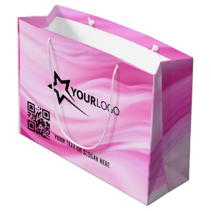 Custom Logo Shopping Business promotional Large Gift Bag