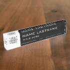 Custom Logo Simple Basic Black White Title