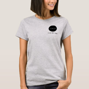 Custom Logo small Business for Employee Branding T-Shirt