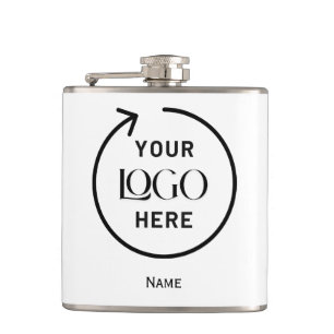 Custom Logo Square Hip Flask