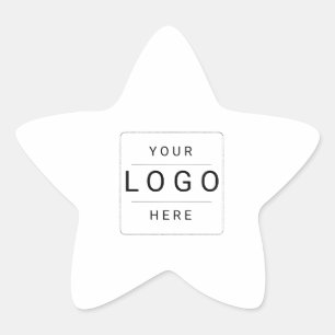 Custom Logo Star Sticker
