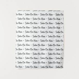 Custom Logo Step and Repeat Event Backdrop Tapestry