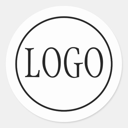 Custom Logo Sticker | Zazzle.co.nz