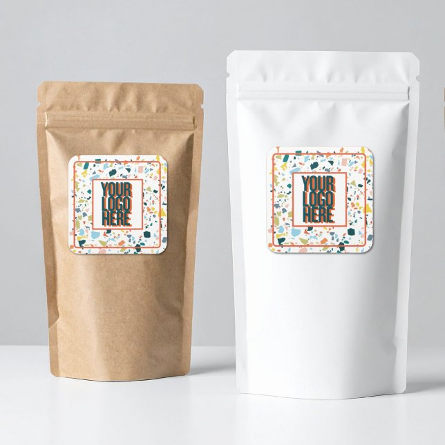 Custom Logo Sticker with Colorful Flecks (Creator Uploaded)