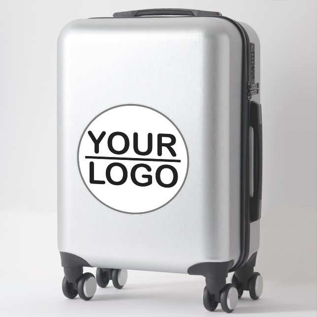 Custom logo suitcase business sticker (Suitcase)