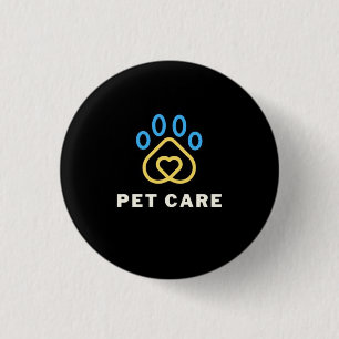 Custom Logo T-Shirt Button