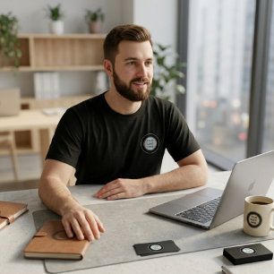 Custom Logo T-Shirt Personalised Business BrandiNG