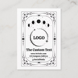 Custom Logo Tarot Business Brand Marketing Swag Appointment Card
