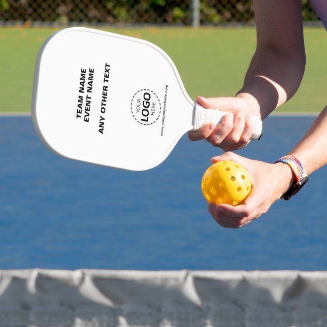 Custom Logo Team Event Pickleball Paddle (Insitu)