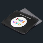 Custom Logo Text and Colours Business Laptop Sleev Laptop Sleeve<br><div class="desc">Custom Colours and Font - Your Company Logo and Custom Text Promotional Business Personalised Laptop Sleeves - Add Your Logo - Image - photo or QR Code and Website or Custom Text / Information - Resize and move or remove / add elements - image / text with Customisation tool. Choose...</div>