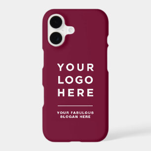Custom Logo Text Apple iPhone Cases No Minimum