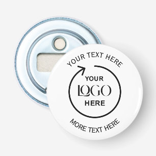 Custom Logo & Text Business Bottle Opener