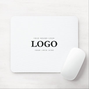 Custom Logo   Text Business Company  Mouse Pad
