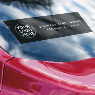 Custom Logo & Text l Promotional Black & White 