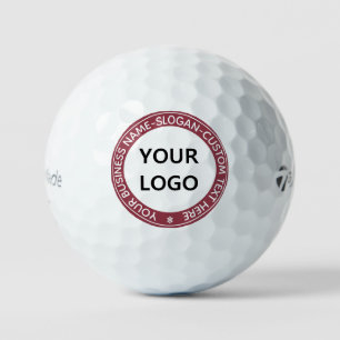 Custom Logo Text Personalised Stamps Golf Balls