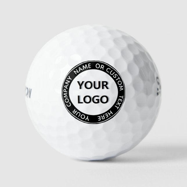 Custom Logo Text Promotional Golf Balls Your Colou (Front)