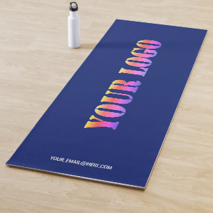 Custom Logo Text Promotional Personalised Yoga Mat