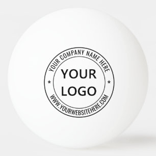 Custom Logo Text Stamp Promotional Ping Pong Ball