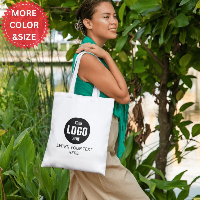 Custom Logo & Text Tote | Personalized Business Bag (Custom Logo & Text Tote Bag | Personalized Business Tote)