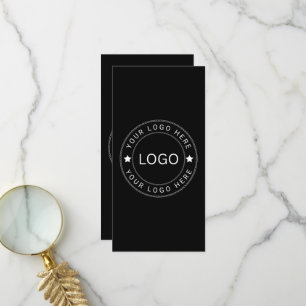 Custom Logo Thank You Card