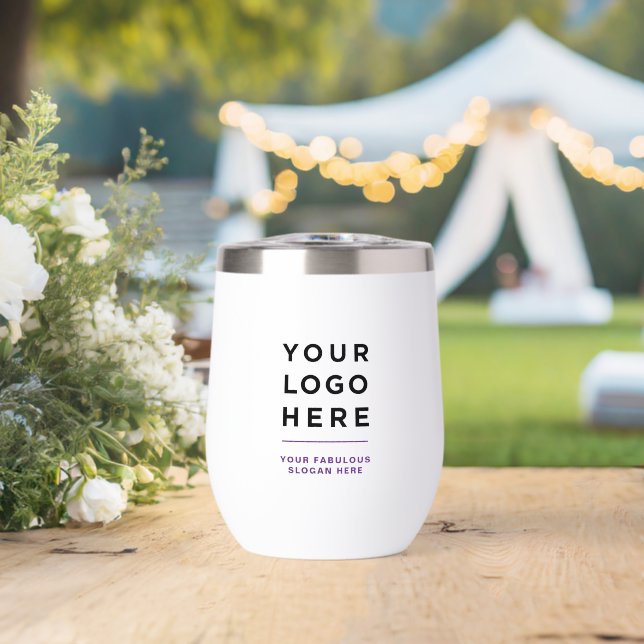 Custom Logo Thermal Wine Tumbler No Minimum (Wedding (Rotated))