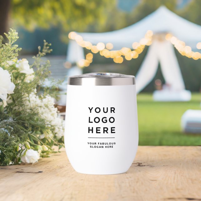 Custom Logo Thermal Wine Tumbler No Minimum (Wedding (Rotated))