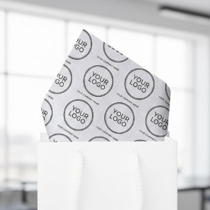 Custom Logo Tissue Paper with Company Name