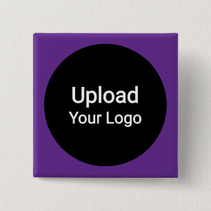 Custom Logo Upload Personalised Business 15 Cm Square Badge