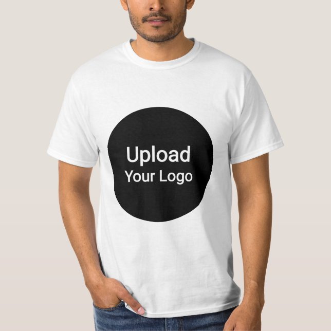 Custom Logo Upload | Personalised Business T-Shirt (Front)