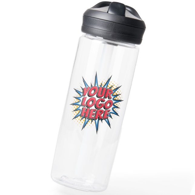 Custom Logo Upload Water Bottle (Creator Uploaded)