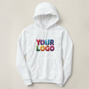 Custom Logo Upload Your Logo Business & Brand Hoodie