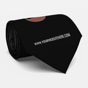 Custom Logo Website Promotional Business Neck Tie