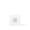 Custom logo, white, square, professional
