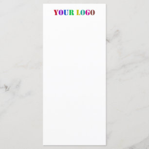 Custom Logo Your Business Promotional Personalised Menu