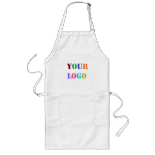 Custom Logo Your Business Promotional Personalized Long Apron