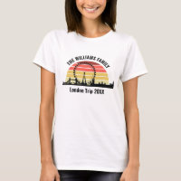Custom London Vacation Sunset Women's