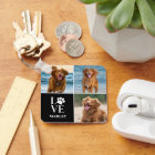 Custom Love Dog Lover Name Photo Collage Pet