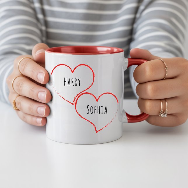 Custom Love Mug Gift for Girlfriend and Boyfriends (Cute Custom Mug Gift for Couples and Girlfriends, Romantic Couples Mug Gift for Boyfriends)