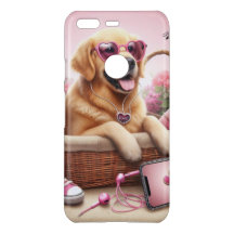 Custom LOVE Print Dog Lover Case-Mate iPhone Case